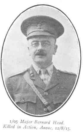 major bernard head