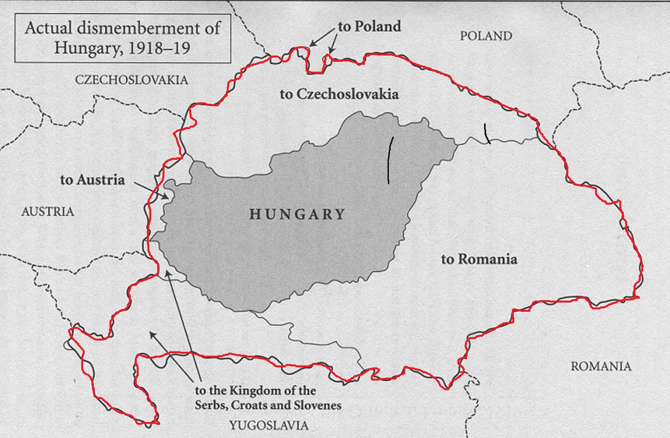 Hungary 1921 red