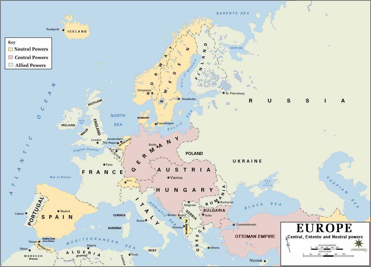 Europe 1914